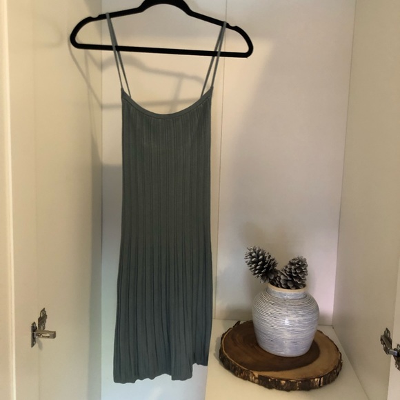 Abercrombie & Fitch Dresses & Skirts - Muted turquoise knit dress from Abercrombie & Fitch (size L)